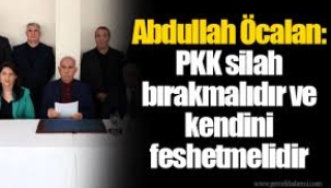 PKK Lideri Öcalan silah bırakma çağrısı yaptı