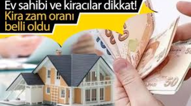 Şubat ayı kira zam oranı belli oldu