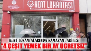 Kent lokantaları Ramazan boyunca ücretsiz