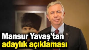 Yavaş’tan adaylık açıklaması