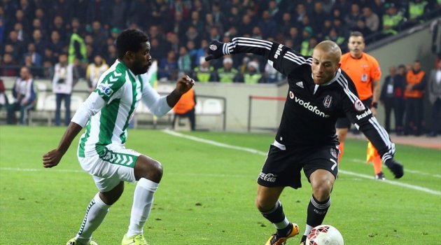 Beşiktaş Konya'da 1-0 yenildi