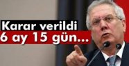 Aziz Yıldırım'a 6 ay hak mahrumiyeti cezası