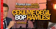 Çekilme değil BOP hamlesi