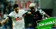 Beşiktaş Çaykur Rizespor'u 1-0 mağlup etti