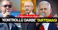 Erdoğan ve Yıldırım'dan "kontrollü darbe" cevabı